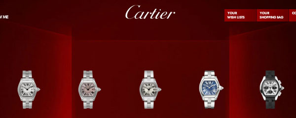 Montres originales Cartier Roadster