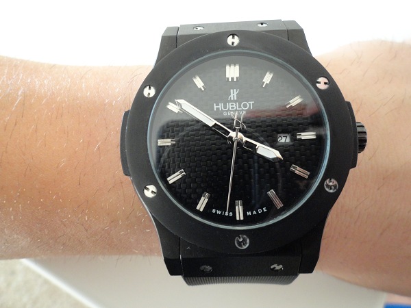 Hublot Classic Fusion toute l'replique montre noir