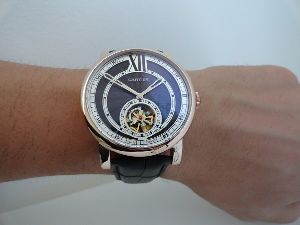Cartier Rotonde Tourbillon replique montre