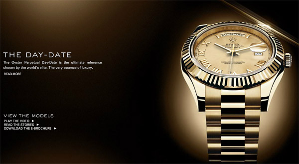 Rolex Day-Date véritable modèle pas de replique de montre