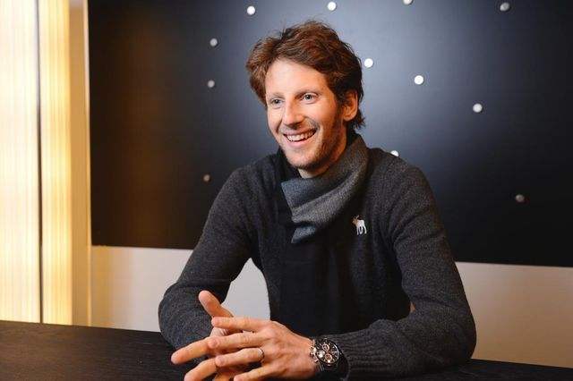 Romain Grosjean Et Montre Tag Heuer