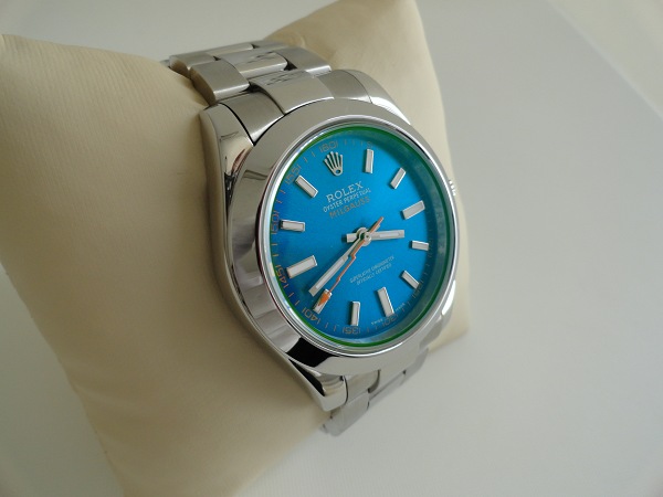 Replique Rolex Milgauss Avec cadran bleu