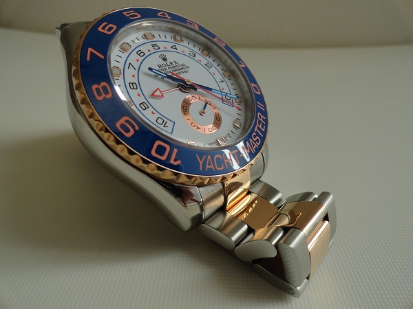 Deux tons montre SS or rose Yachtmaster replique