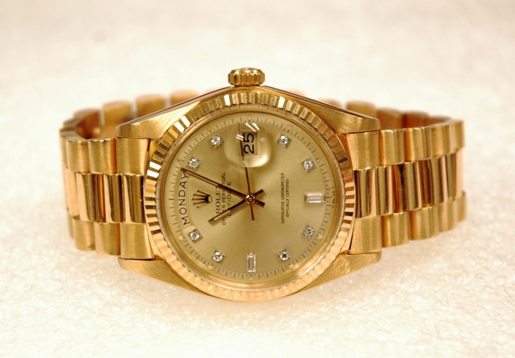 Or jaune Replique Montre Rolex